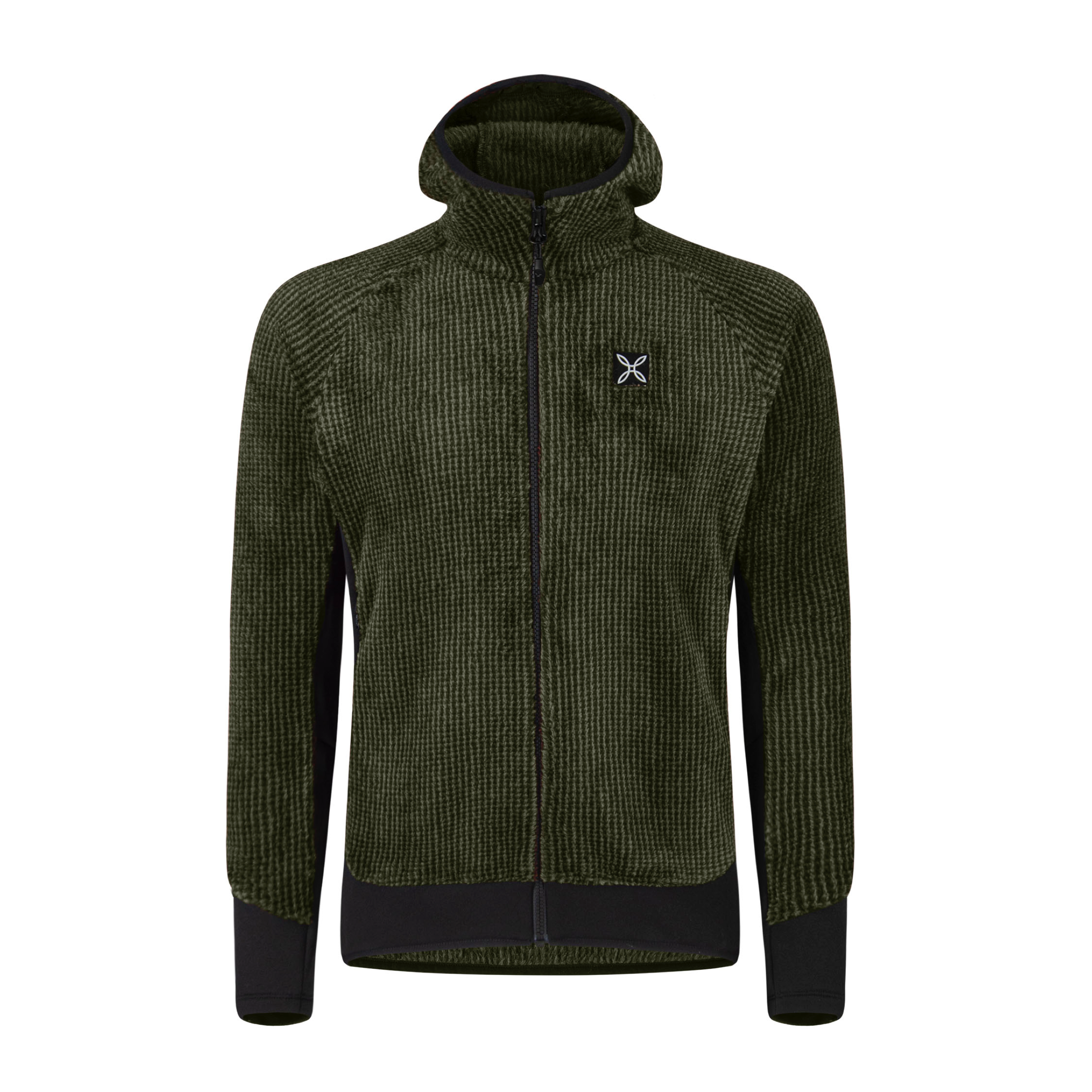 Maglia Remix Fleece Uomo Verde Salvia