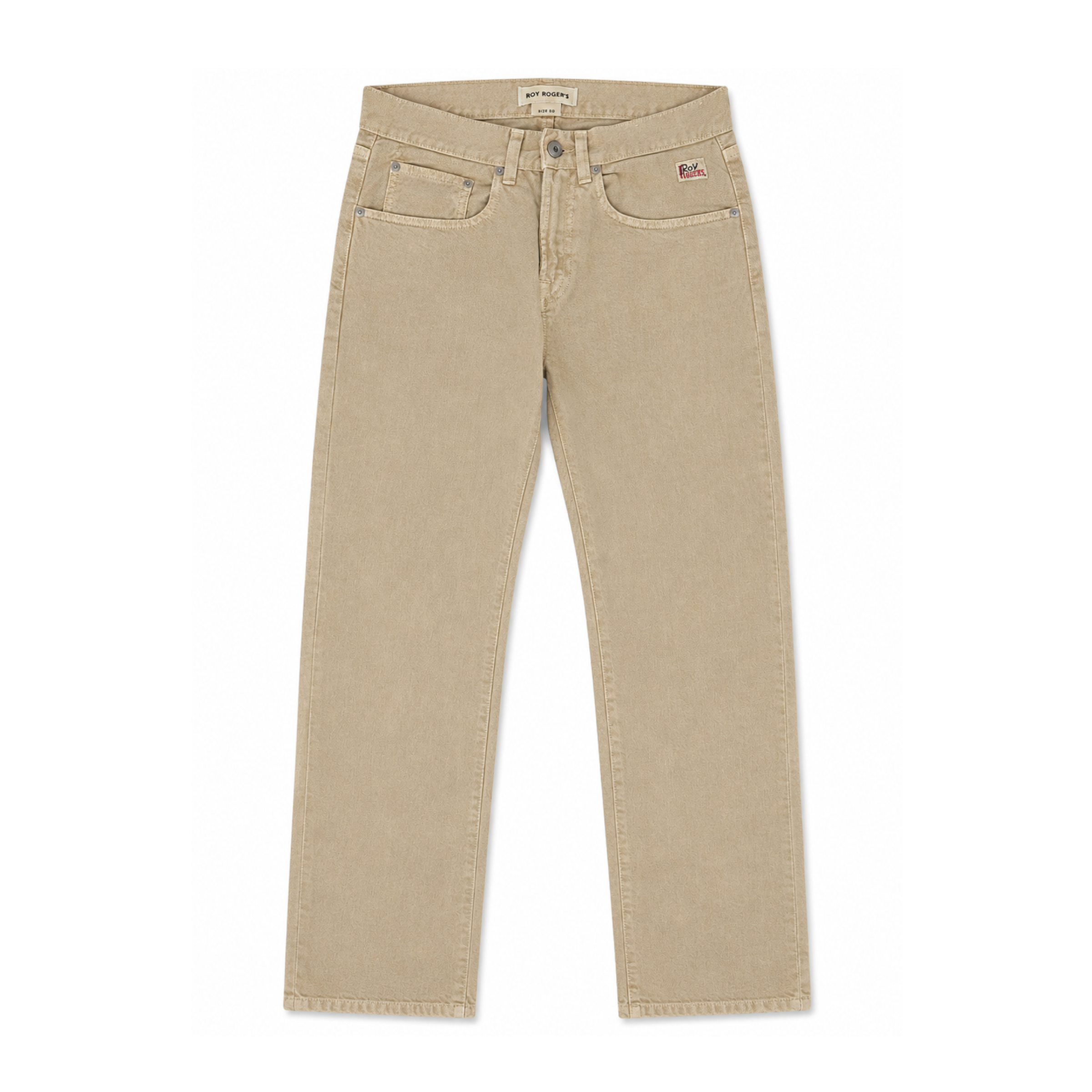 Pantalon Cult Wide Beige Hombre Mineral Dyed Beige