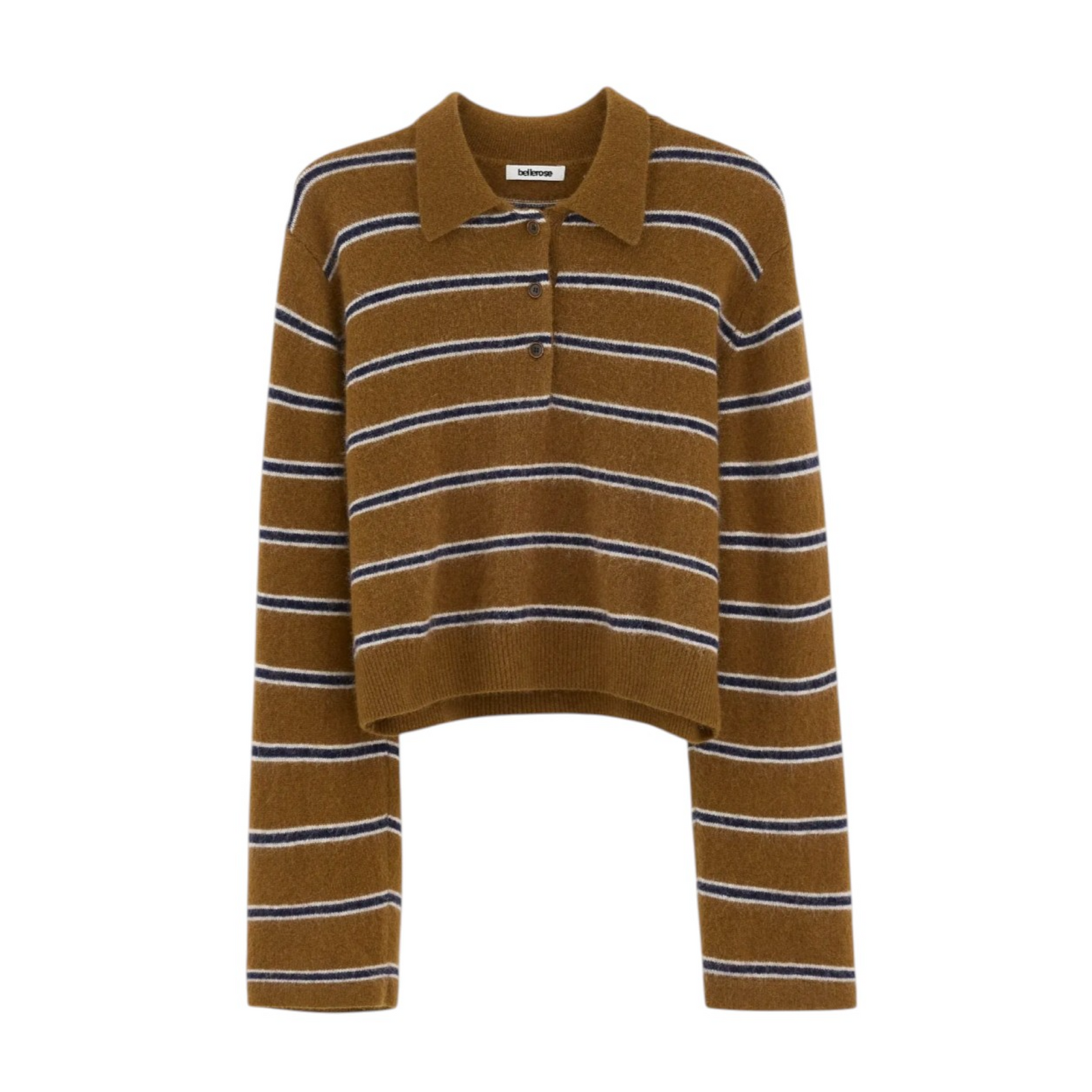 Dussyr Striped Jumper Captain/Choccolate/Oyster