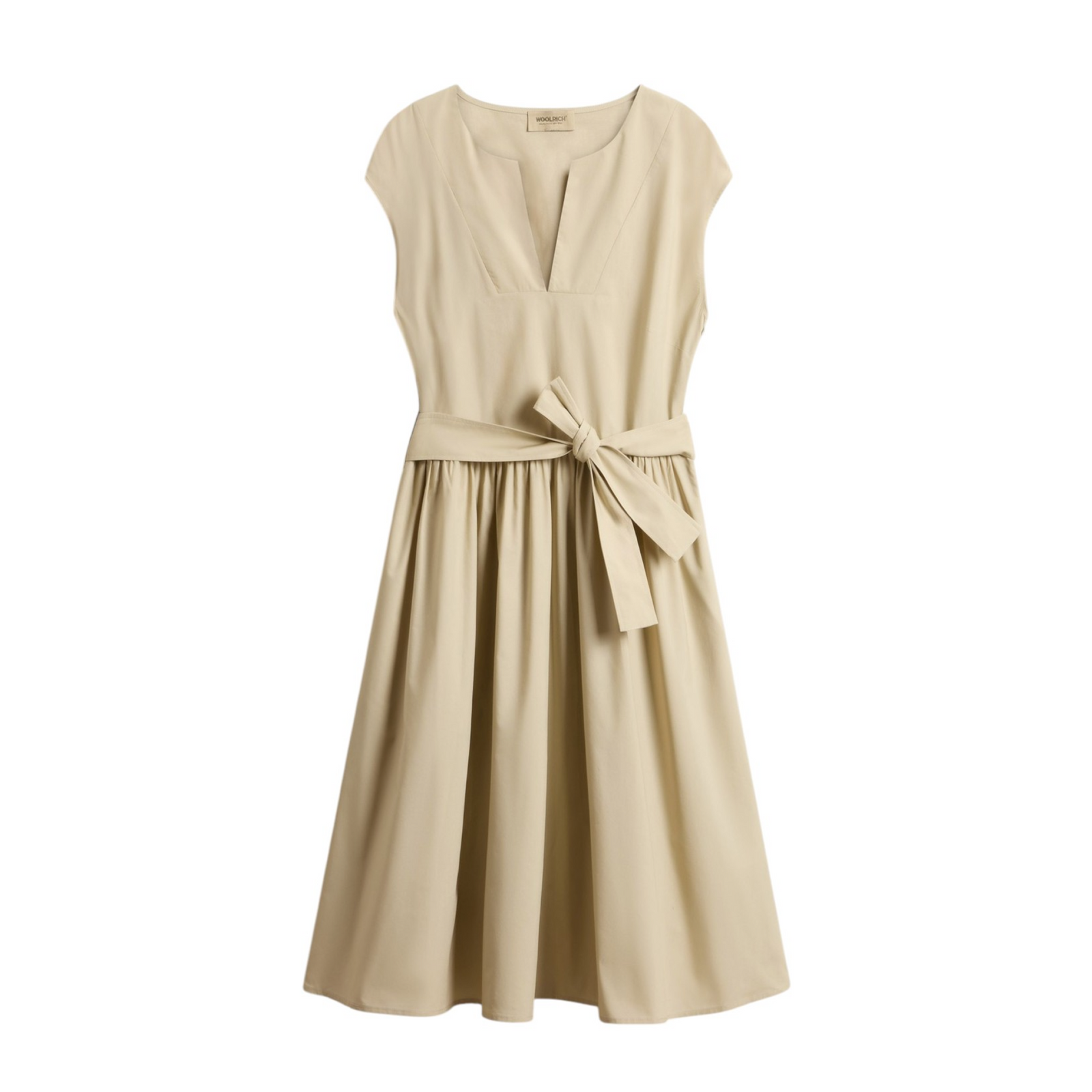 Vestito Poplin Short Donna White Pepper