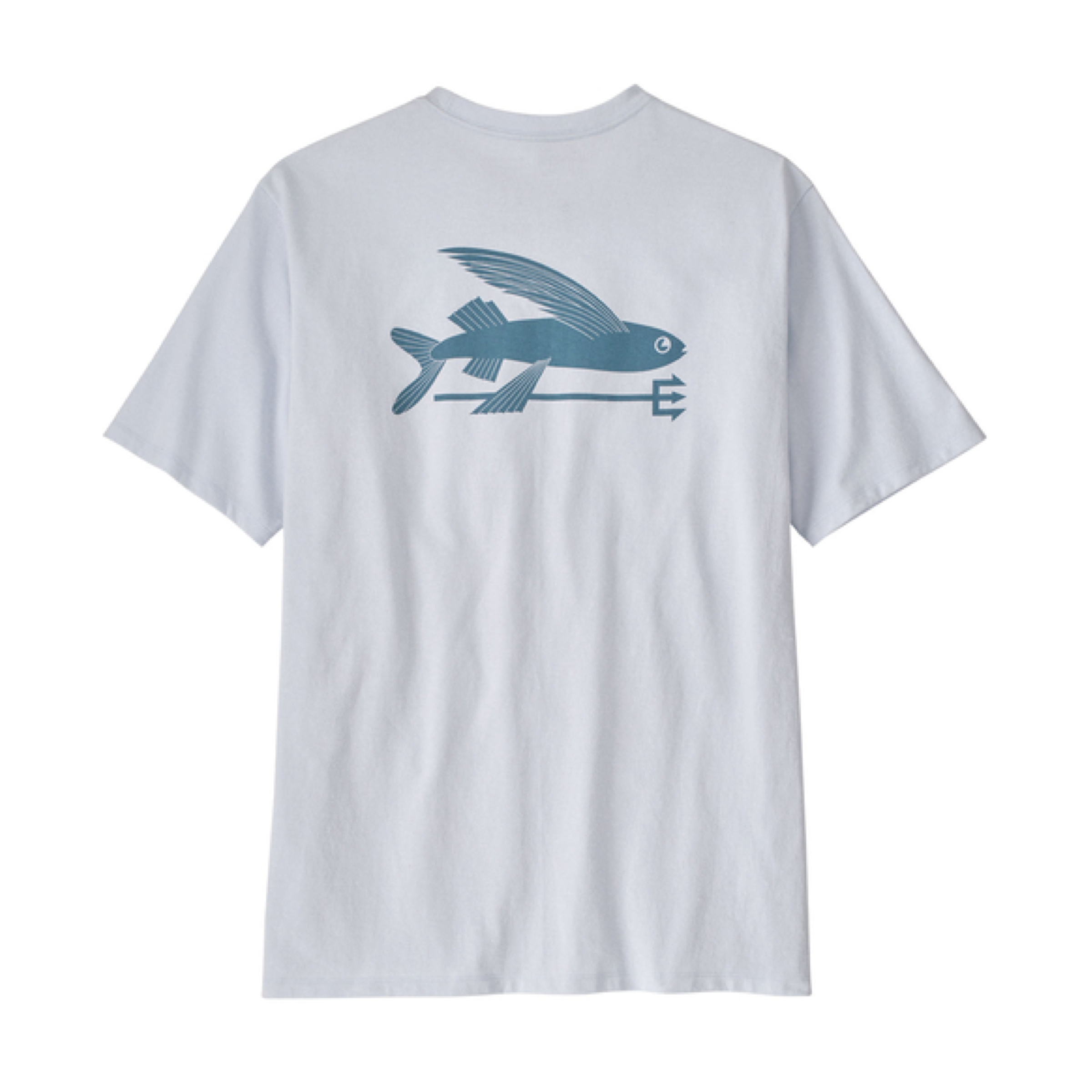 Camiseta Flying Fish Responsibili Hombre White
