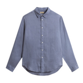 Men's Linen Shirt Grisaille