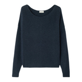 Women's Damsville Sweater Navy Blue Chine