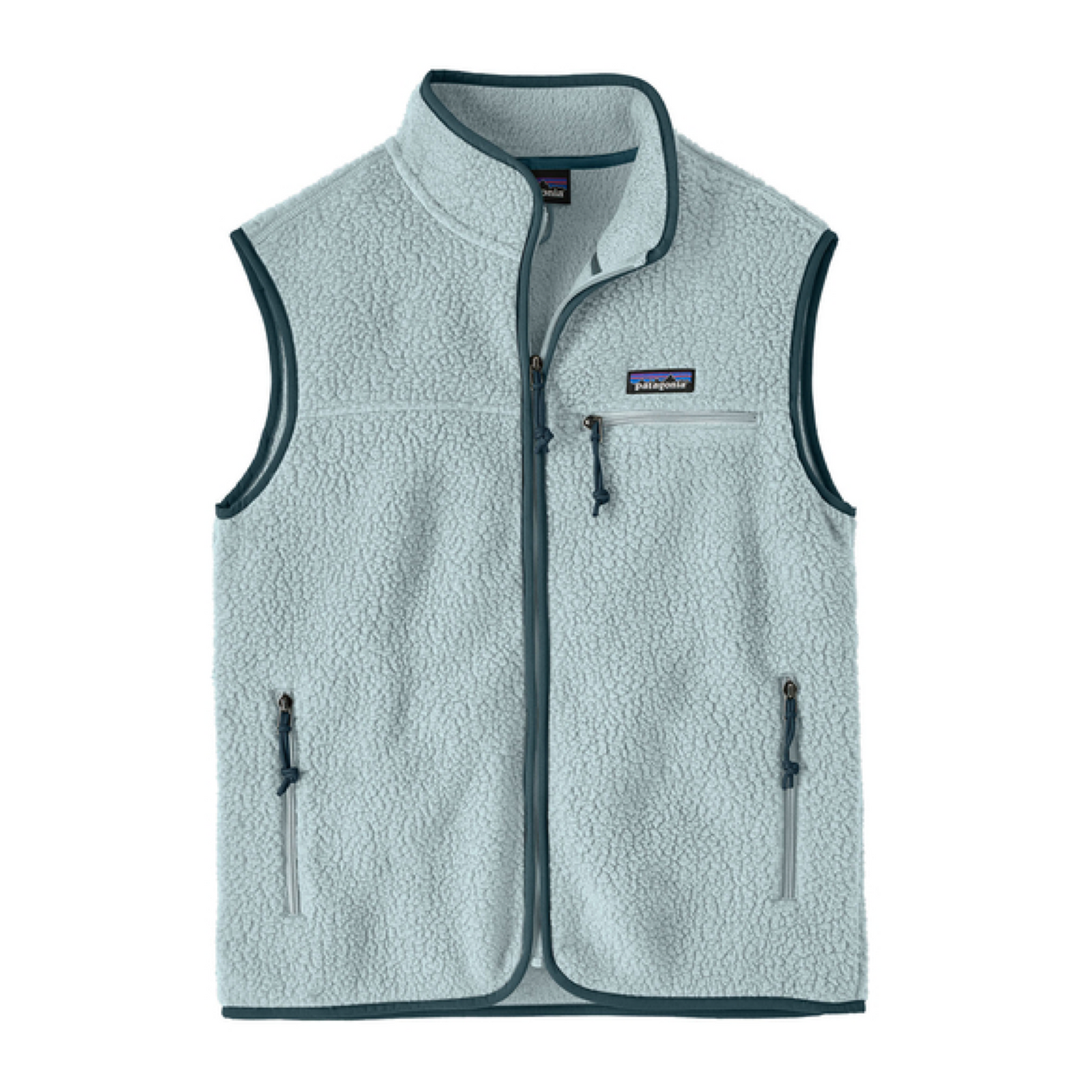 Gilet Retro Pile Donna Virtually Blue