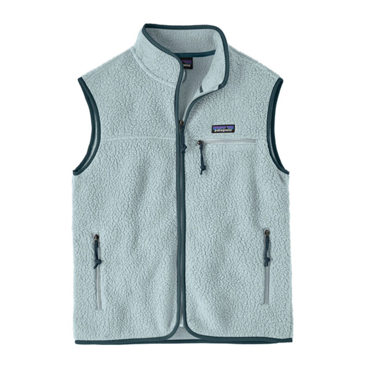 Gilet Retro Pile Donna Virtually Blue