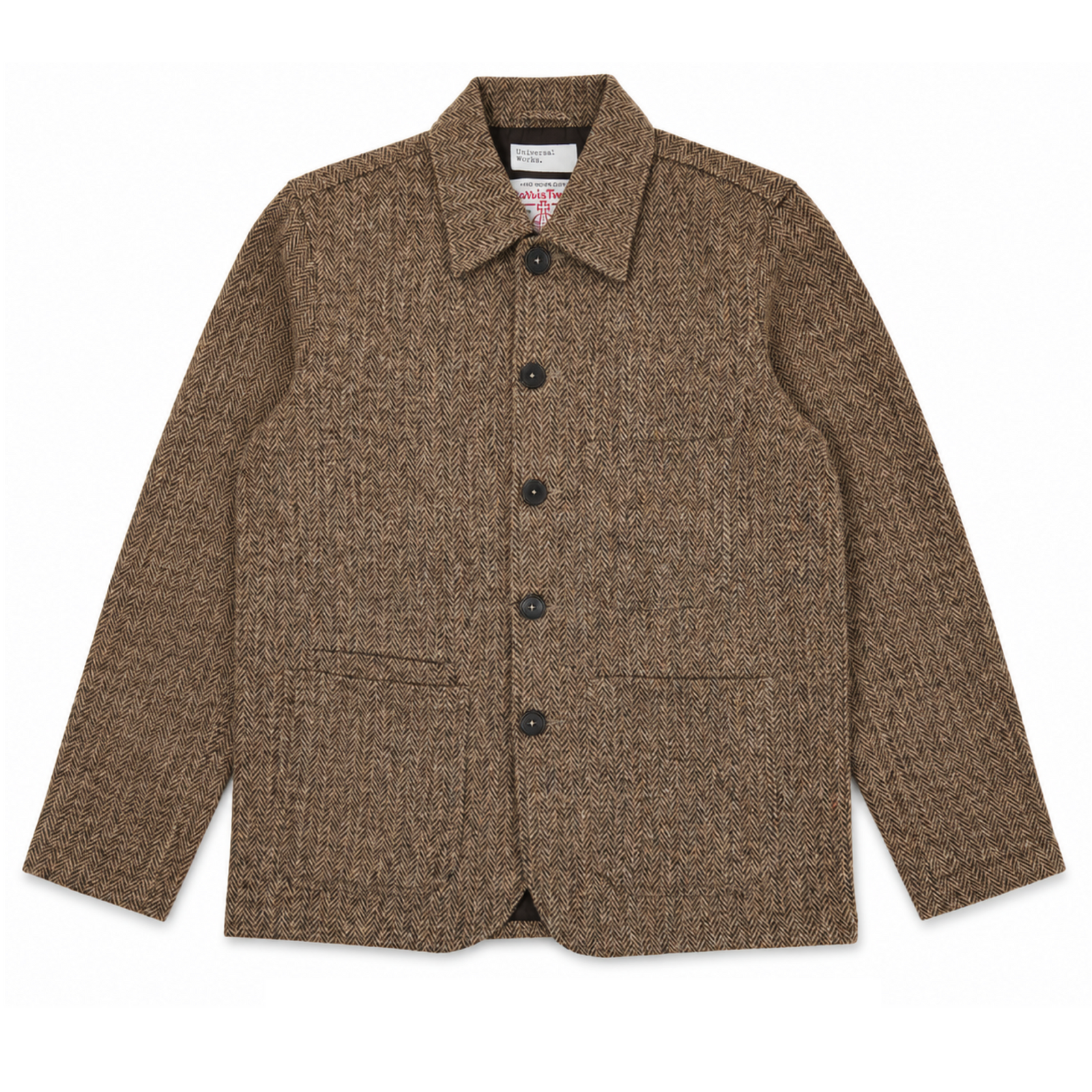 Men's Harris Tweed Jacket Sand/Brown