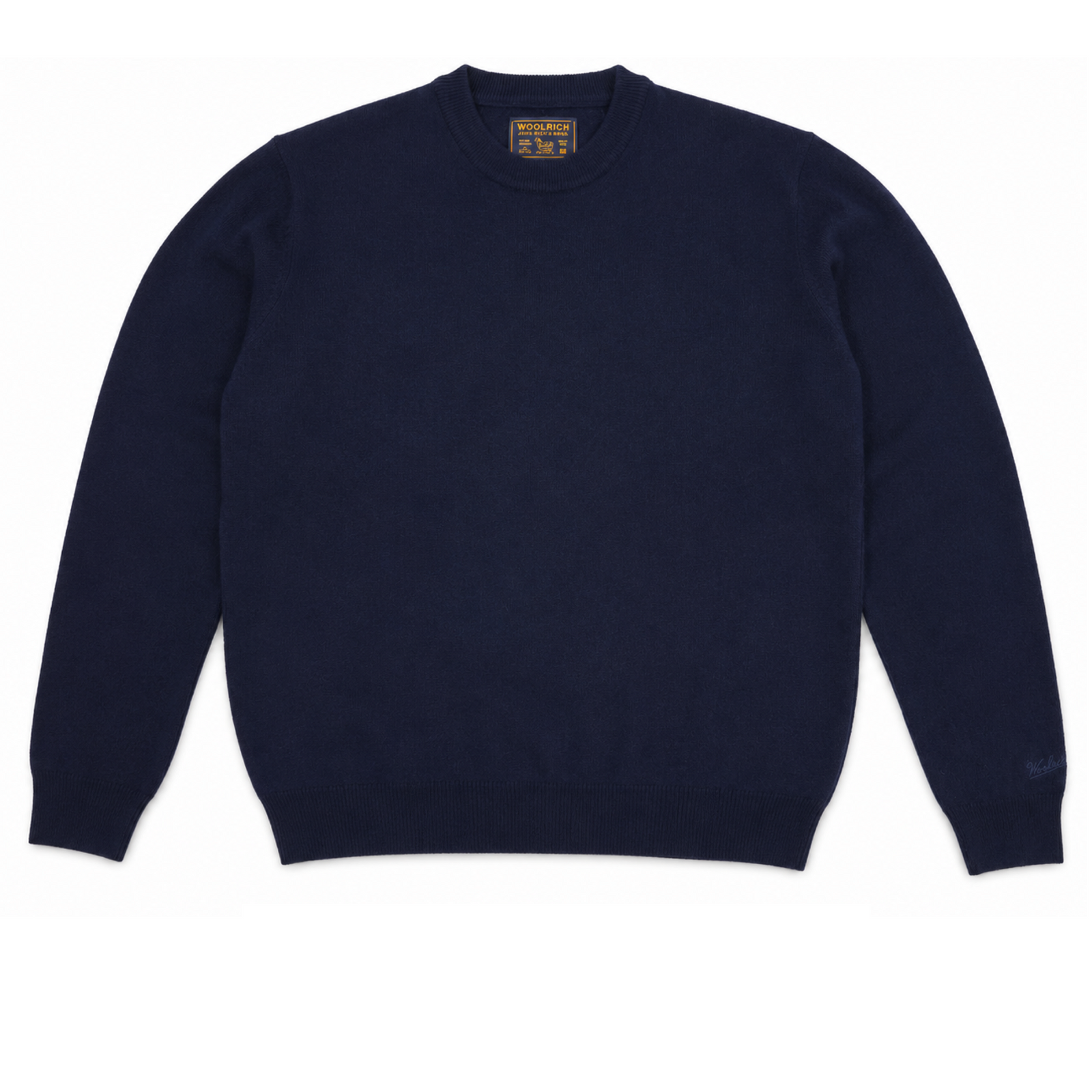 Pull Lambswool Homme Melton Blue