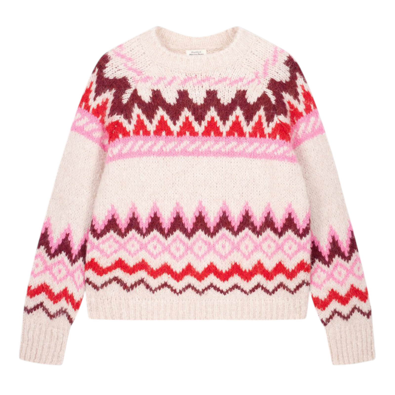 Maglia Magie Donna Off White/Pink