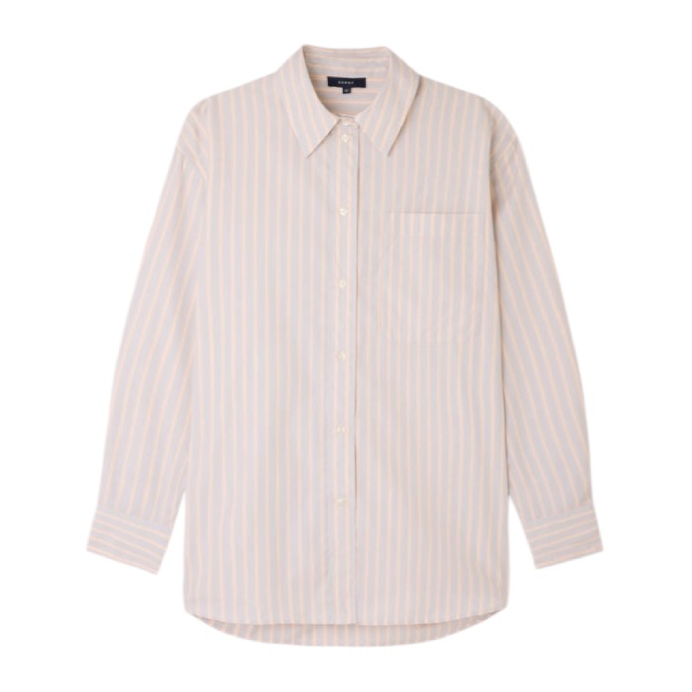 Frau Carlotta Hemd Orange/Gris