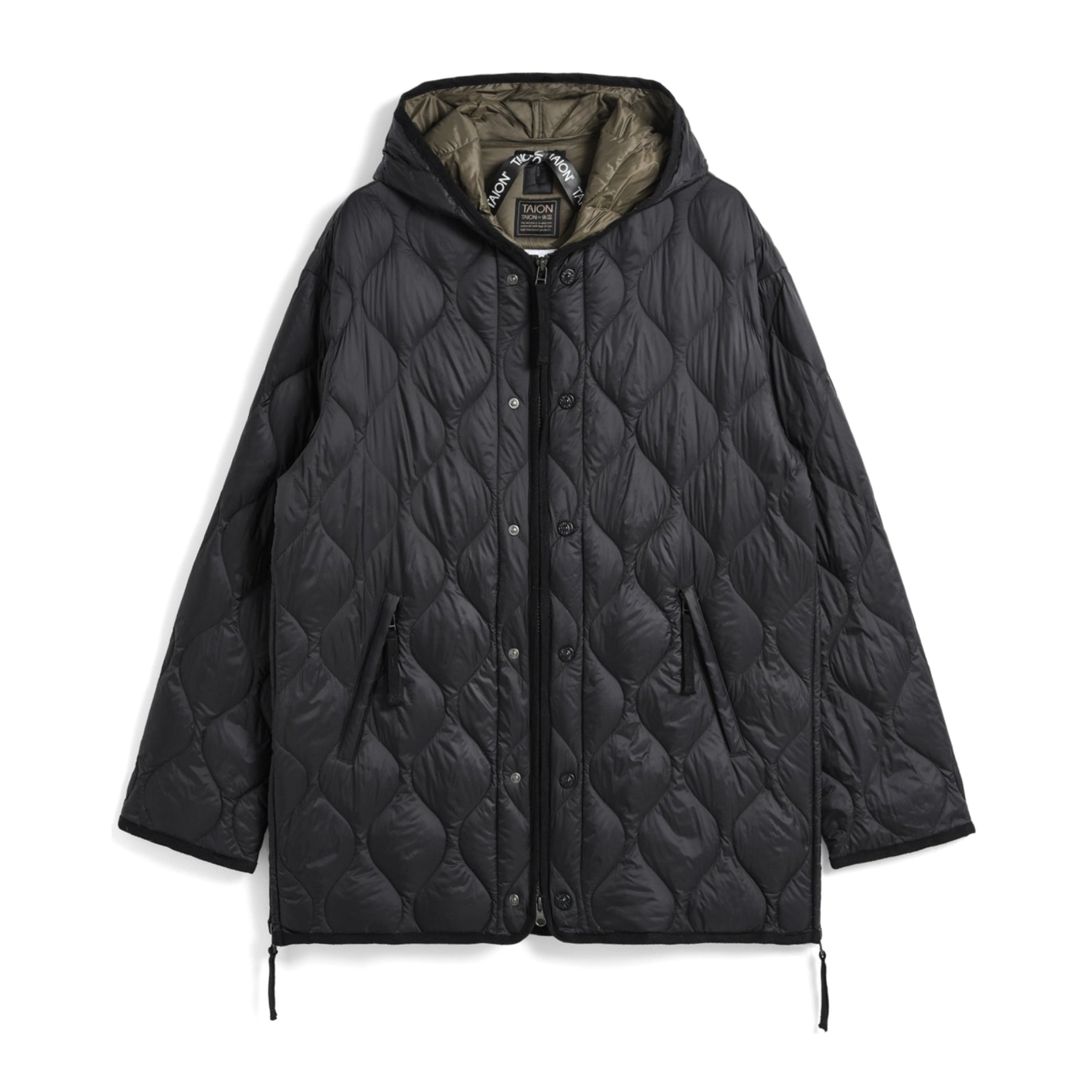 Giacca Parka Military Donna Black