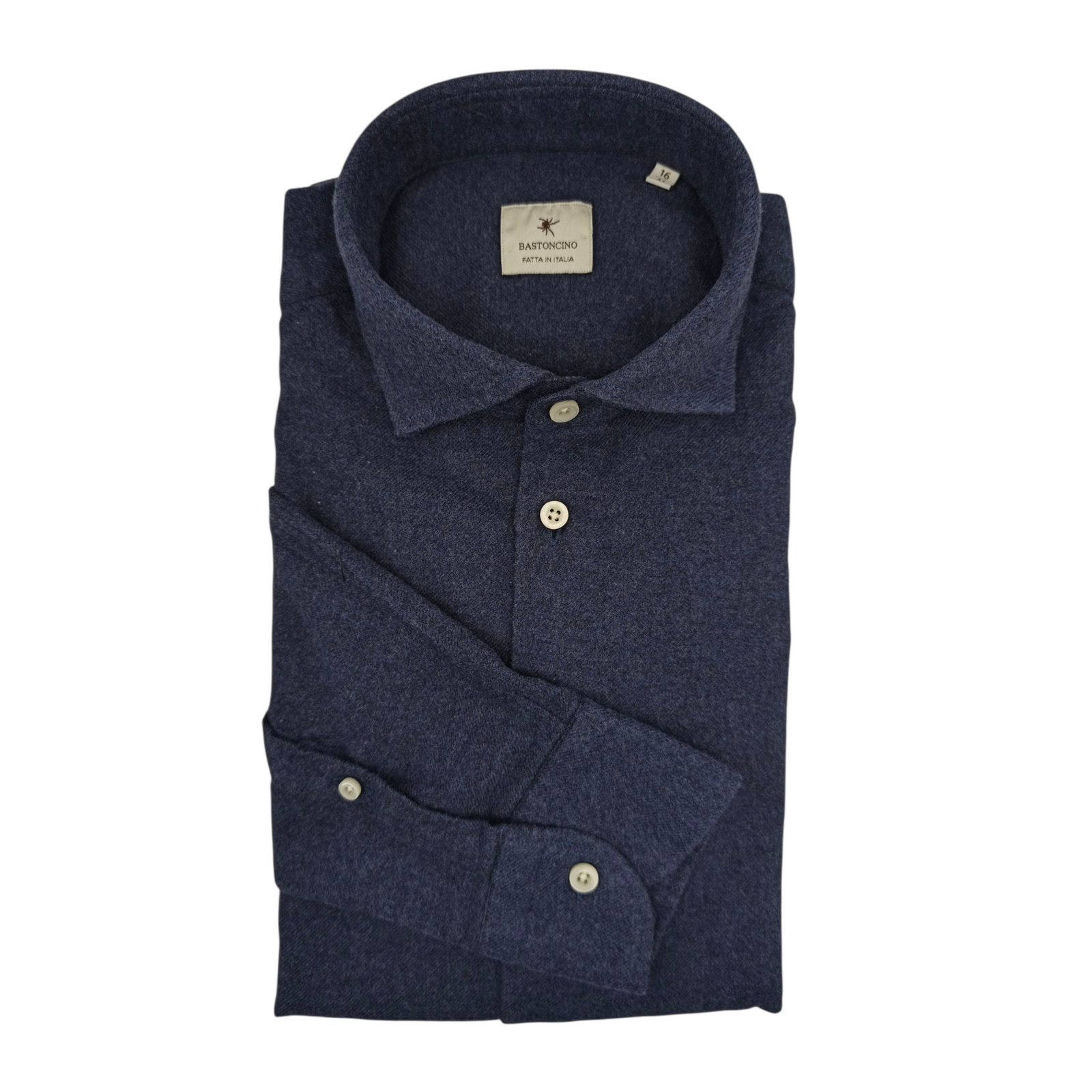 Camisa Simo Cachemire Hombre Blue Washed