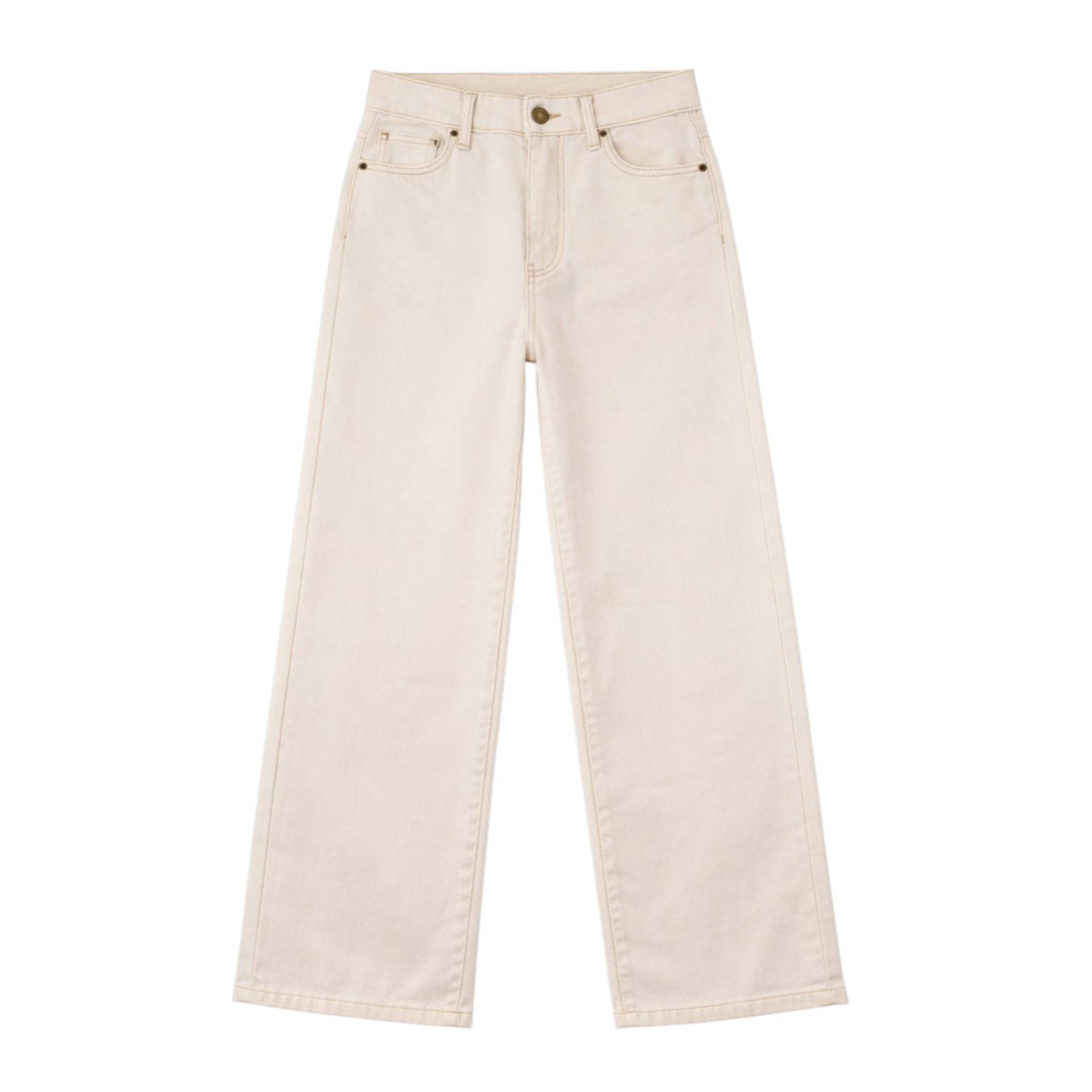 Pantaloni Ada Cropped Donna Beige