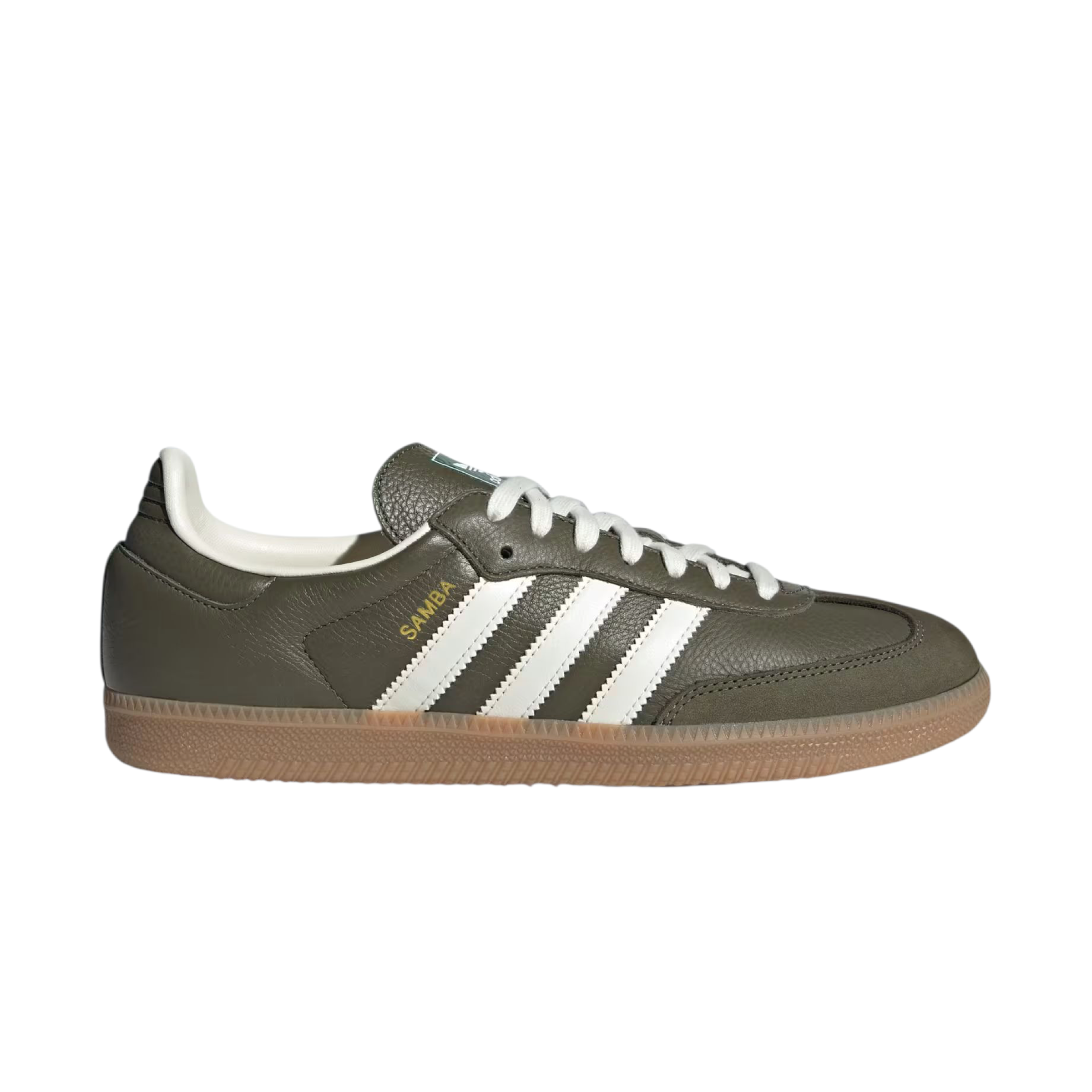 Scarpe Samba OG Medium Dark Khaki/Off White/Gum