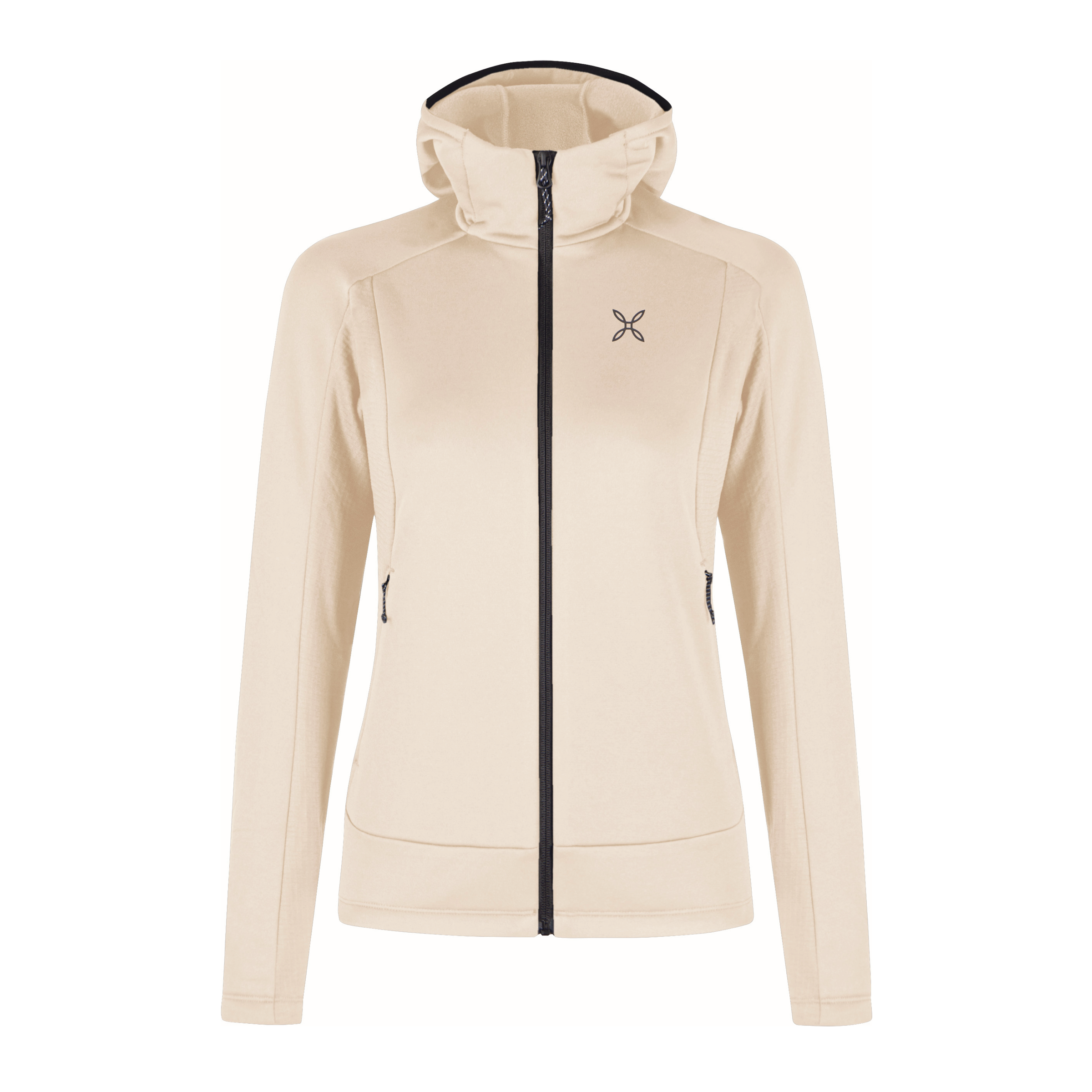 Maglia Pulse Hooded Donna Cream