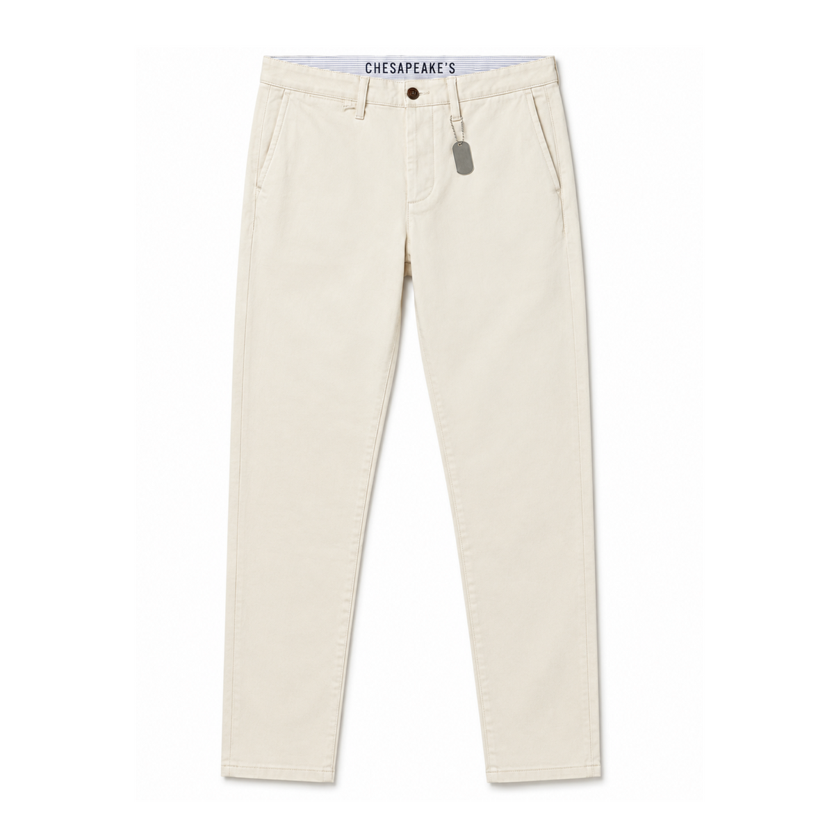 Pantaloni Selvadge Chino Uomo Natural