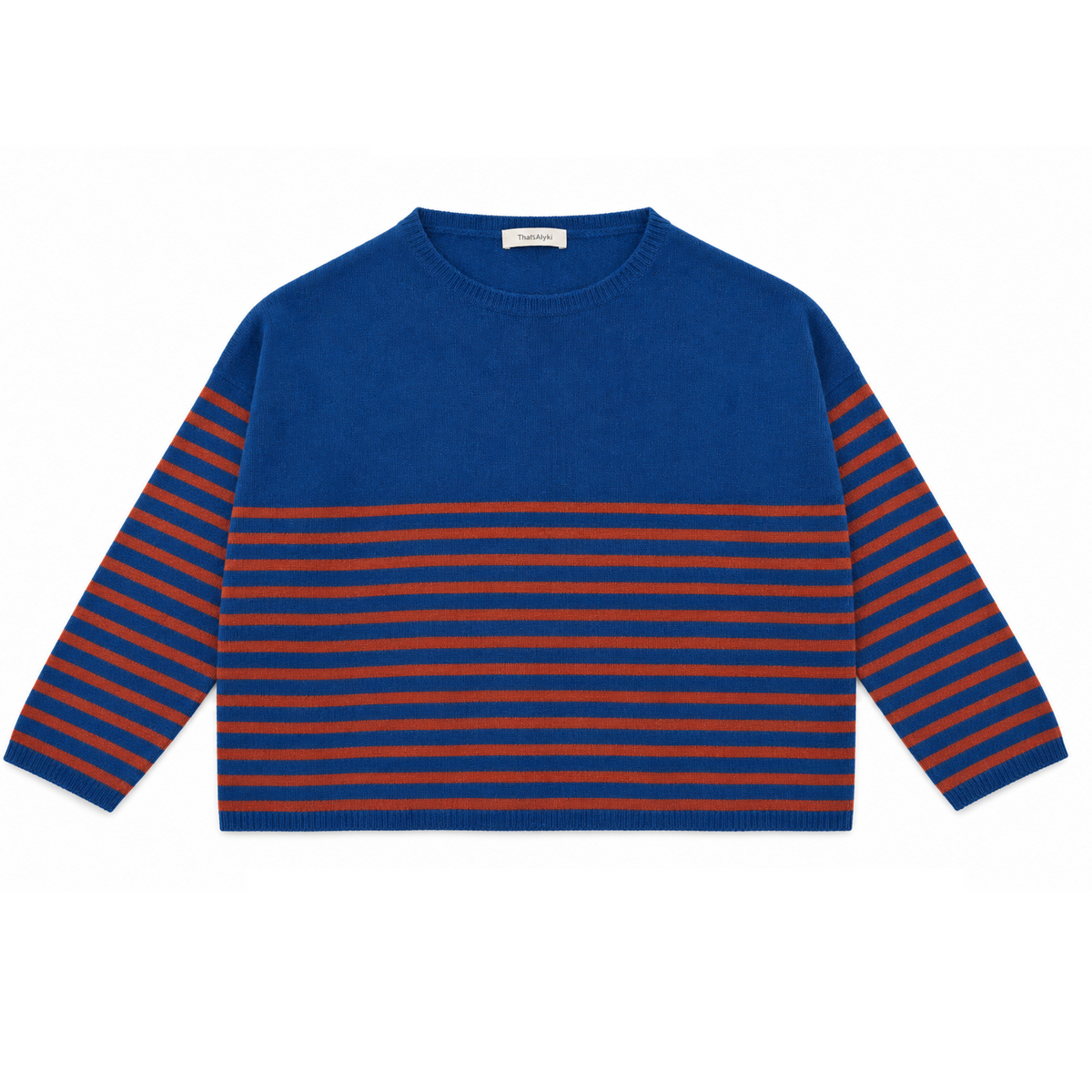 Pull Sophie Stripe Femme Aviatore/Burgundy