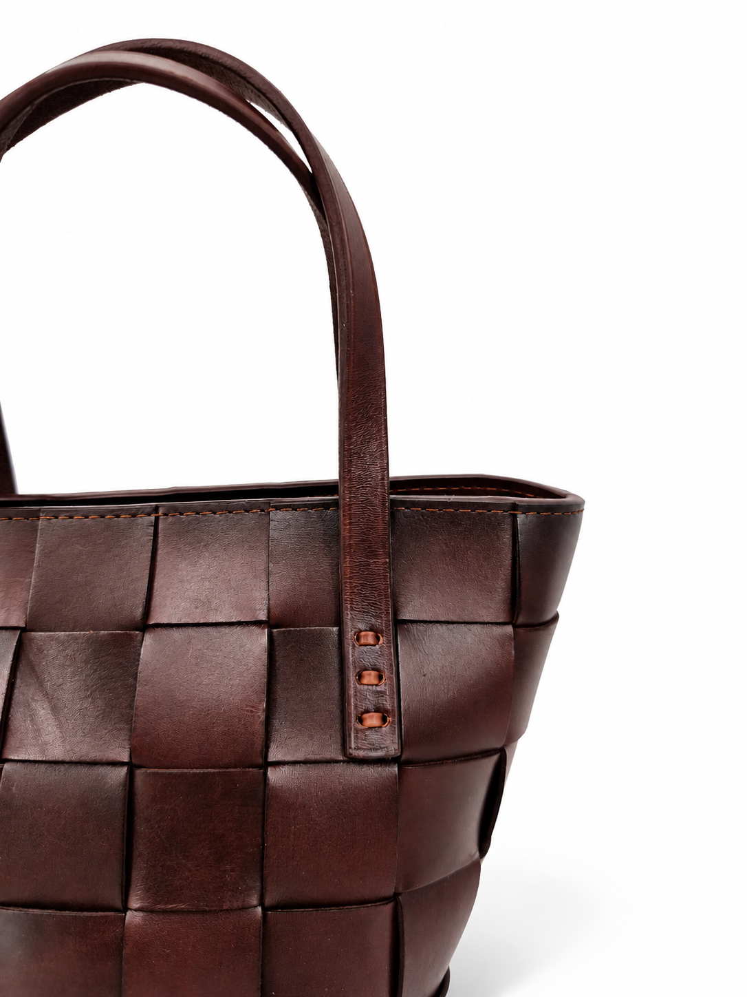 Borsa Japan Mini Donna Dark Brown