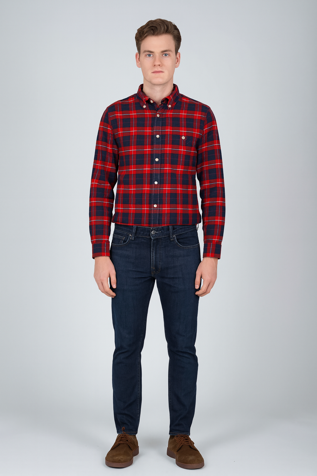 Pantaloni New 529 Uomo Denim Black