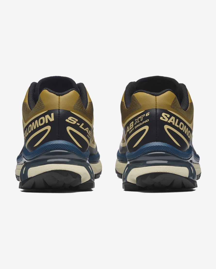 XT-6 Shoes Brillant Olive/Dark Navy