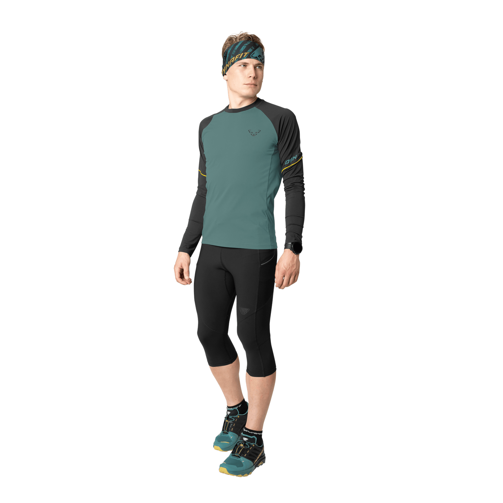 Leggins Alpine 3/4 Uomo Black Out