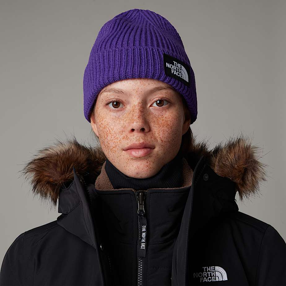 Logo Box Kappe Peak Purple