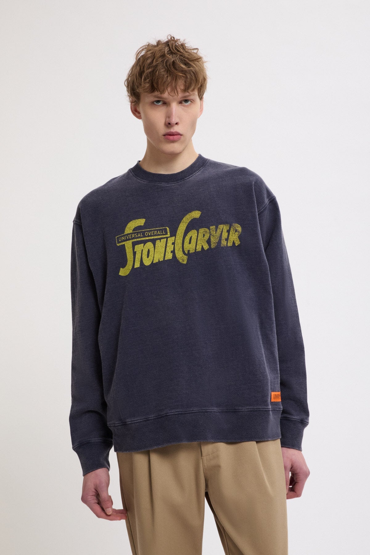 Maglia Stone Carver Uomo Blu Navy