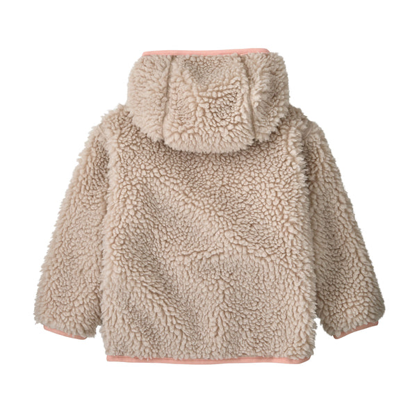 Giacca Retro-X Hoody Bambina Natural/Sunlit Pink