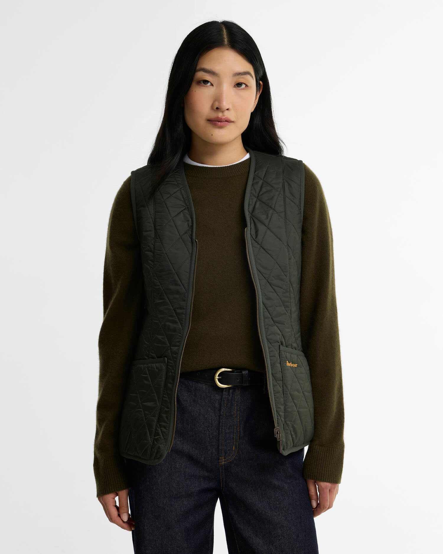 Gilet Betty Donna Dark Olive