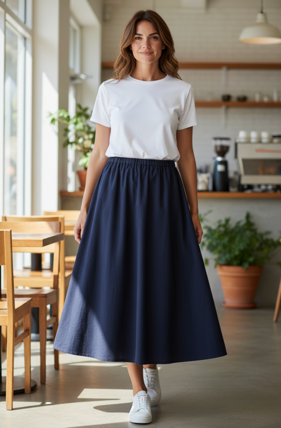 Falda G900 Mujer Blue