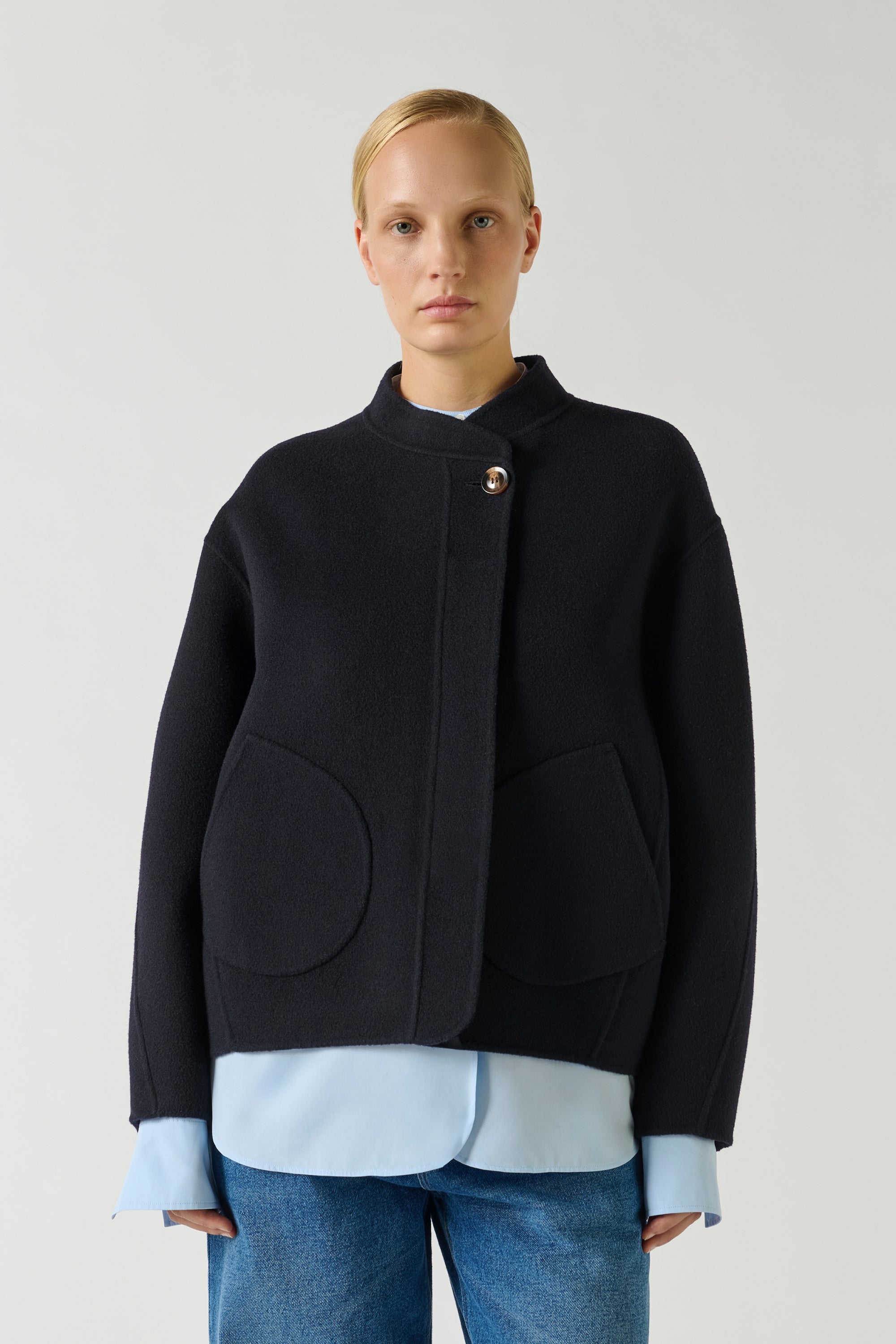 Giacca Windsor Donna Deep Navy