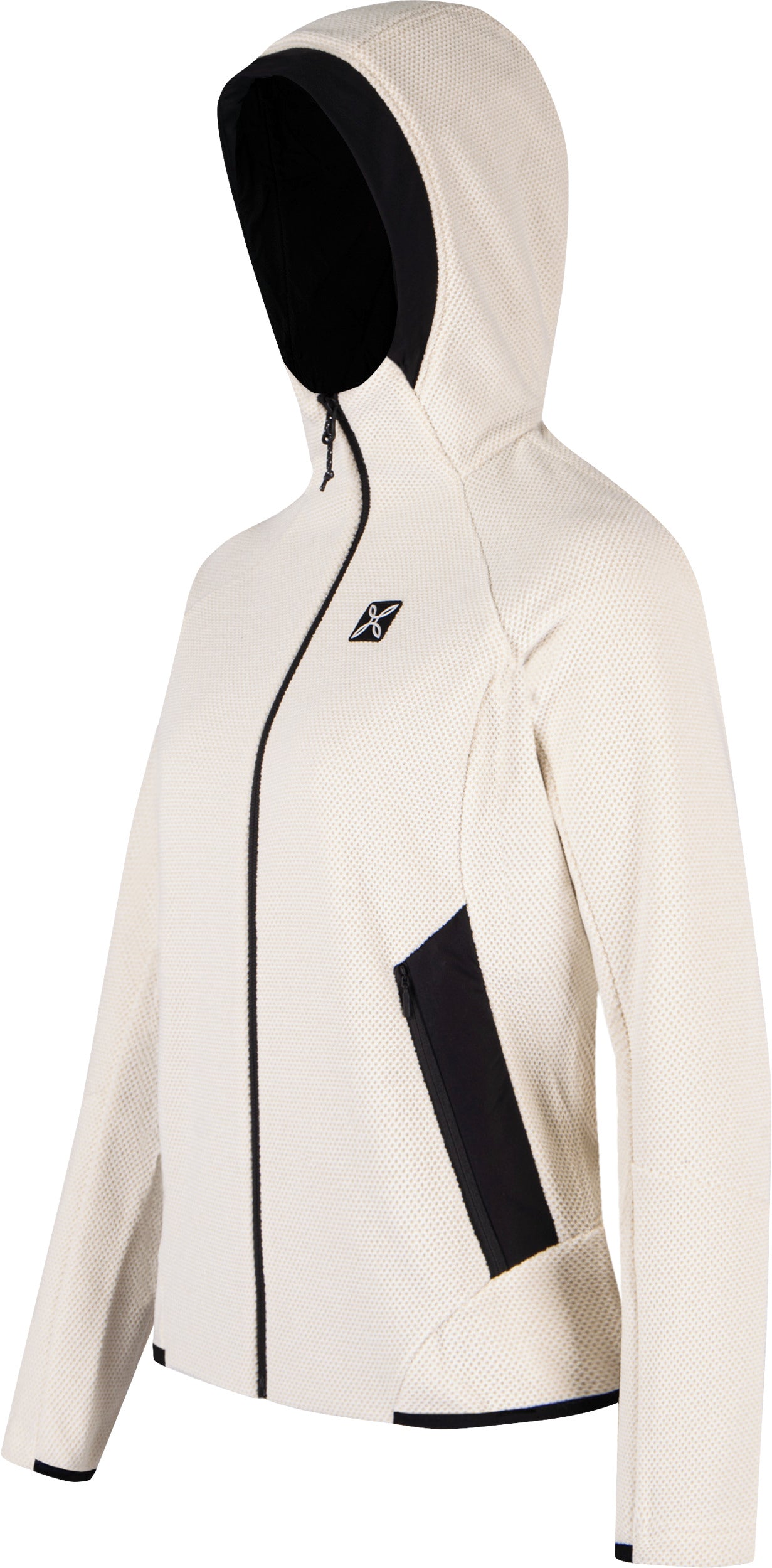 Maglia Argo Hooded Donna Cream