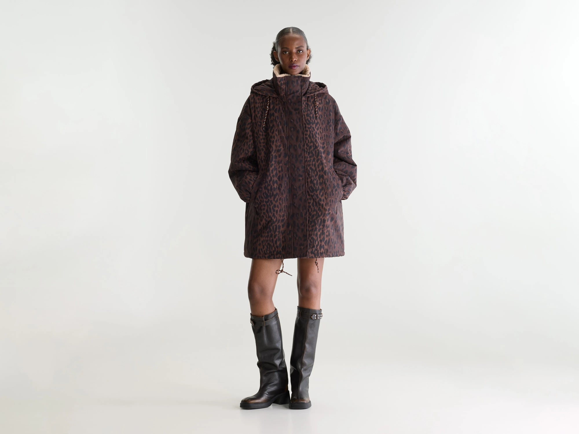 Giacca Jade Donna Black/Coffee/Dark Roast