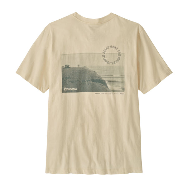 Camiseta Water People Spotter Hombre Undyed Natural