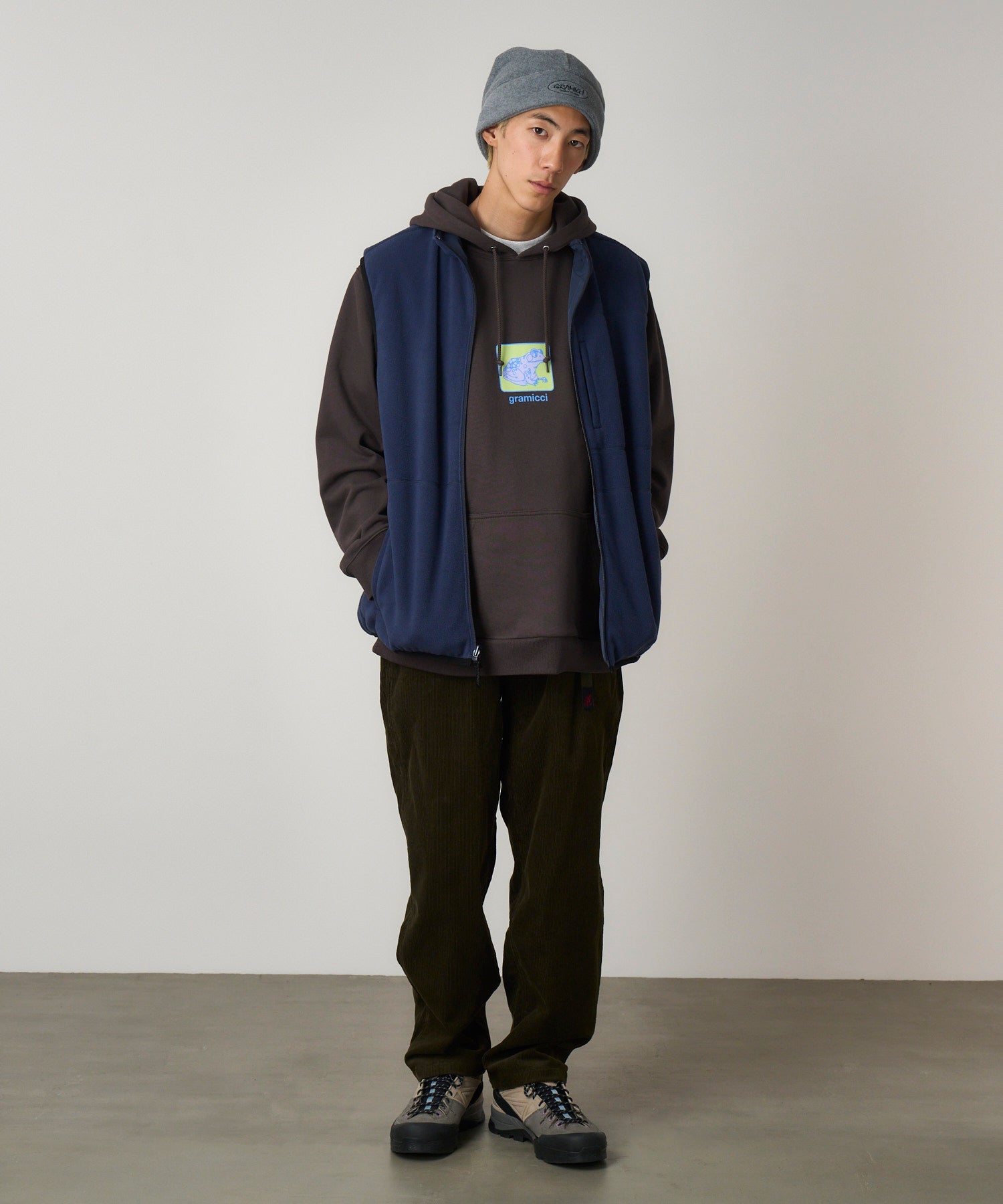 Pantaloni Corduroy Uomo Olive