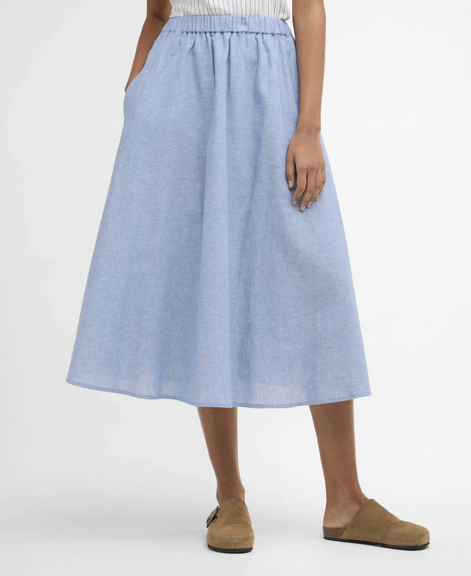 Women's Sutton Skirt Light Chambray