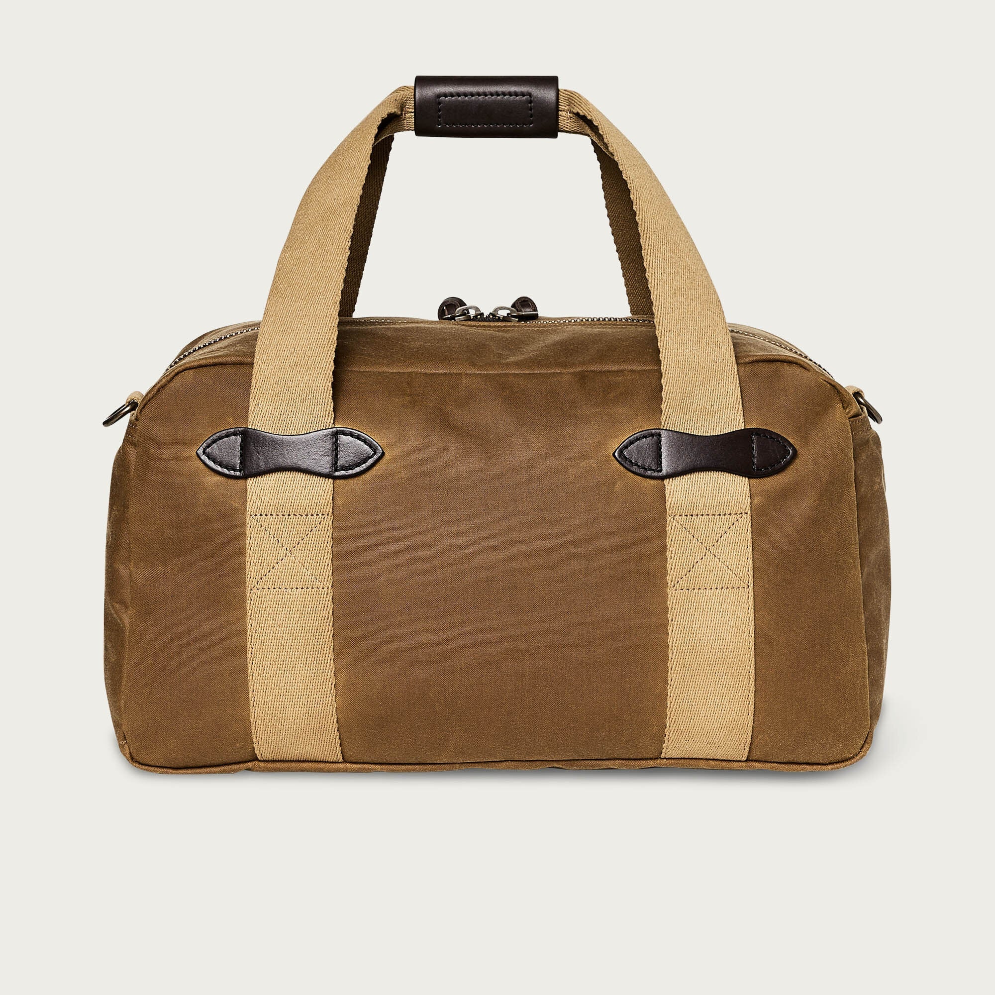 Borsa Tin Cloth Small Dark Tan