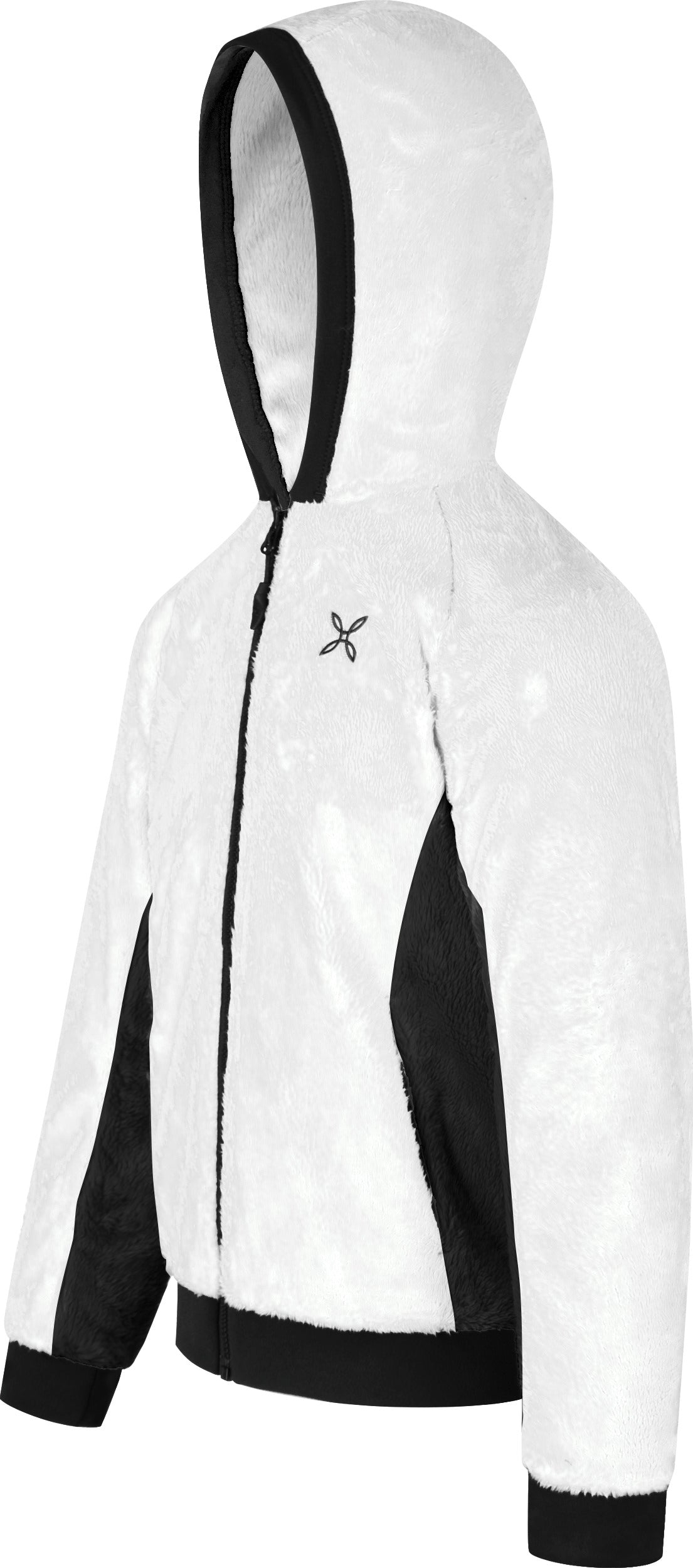 Maglia Track Hooded Junior White