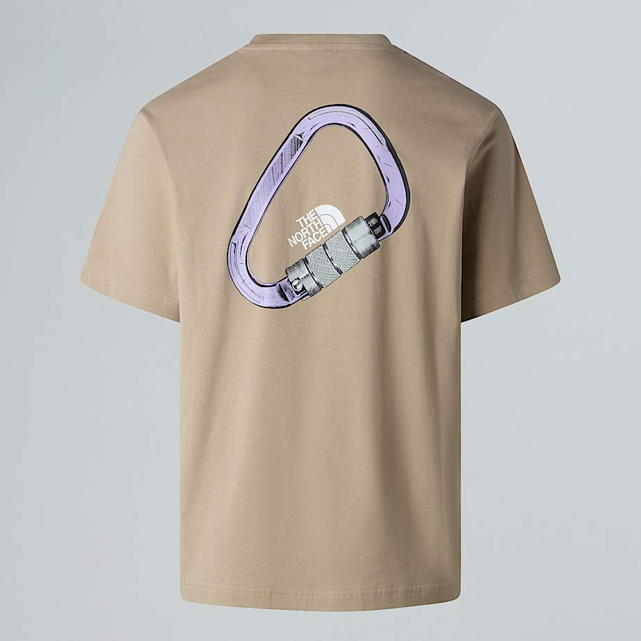 Explore Carabiner T-shirt Mushroom