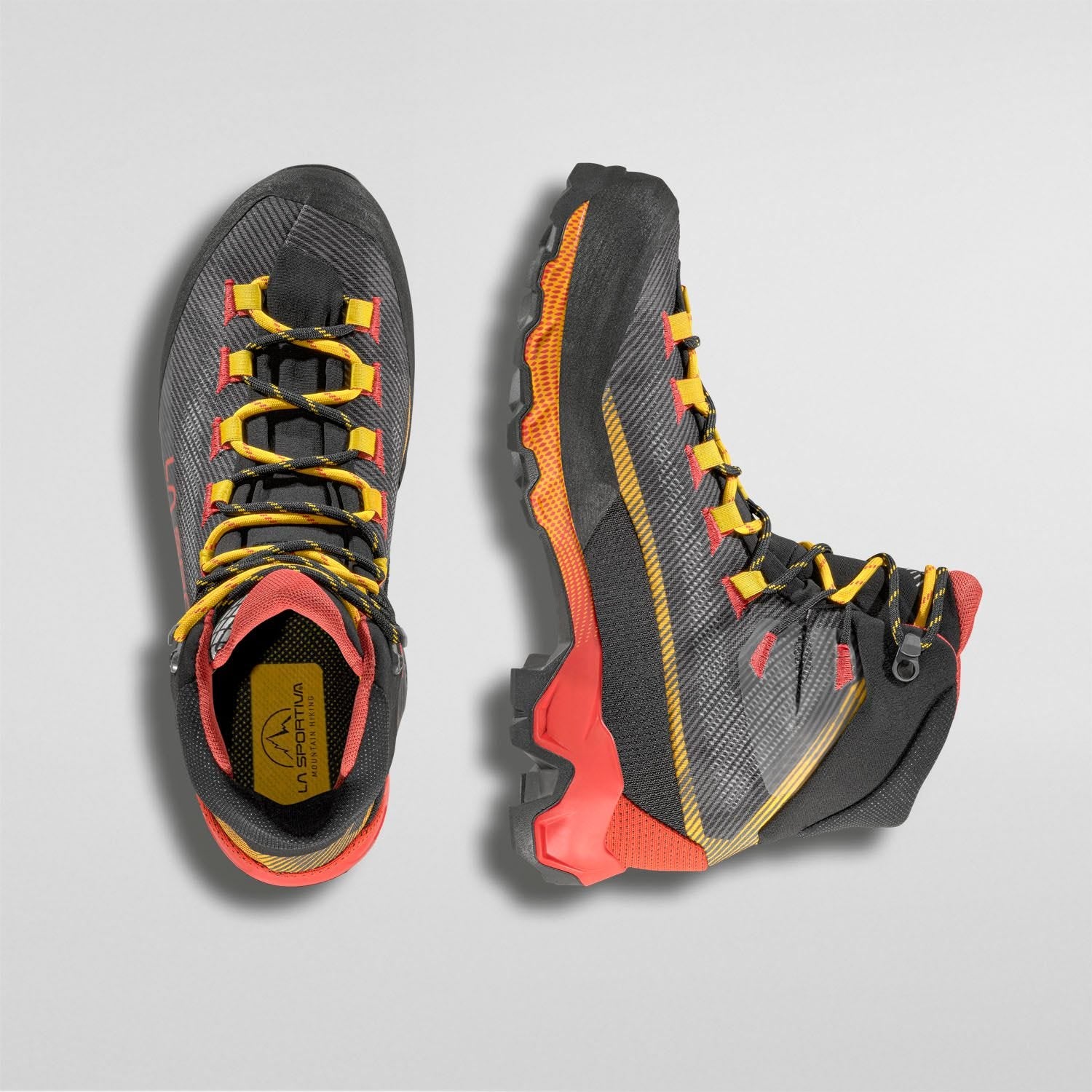 Mann Aequilibrium Hike GTX Zustiegschuhe Carbon/Yellow