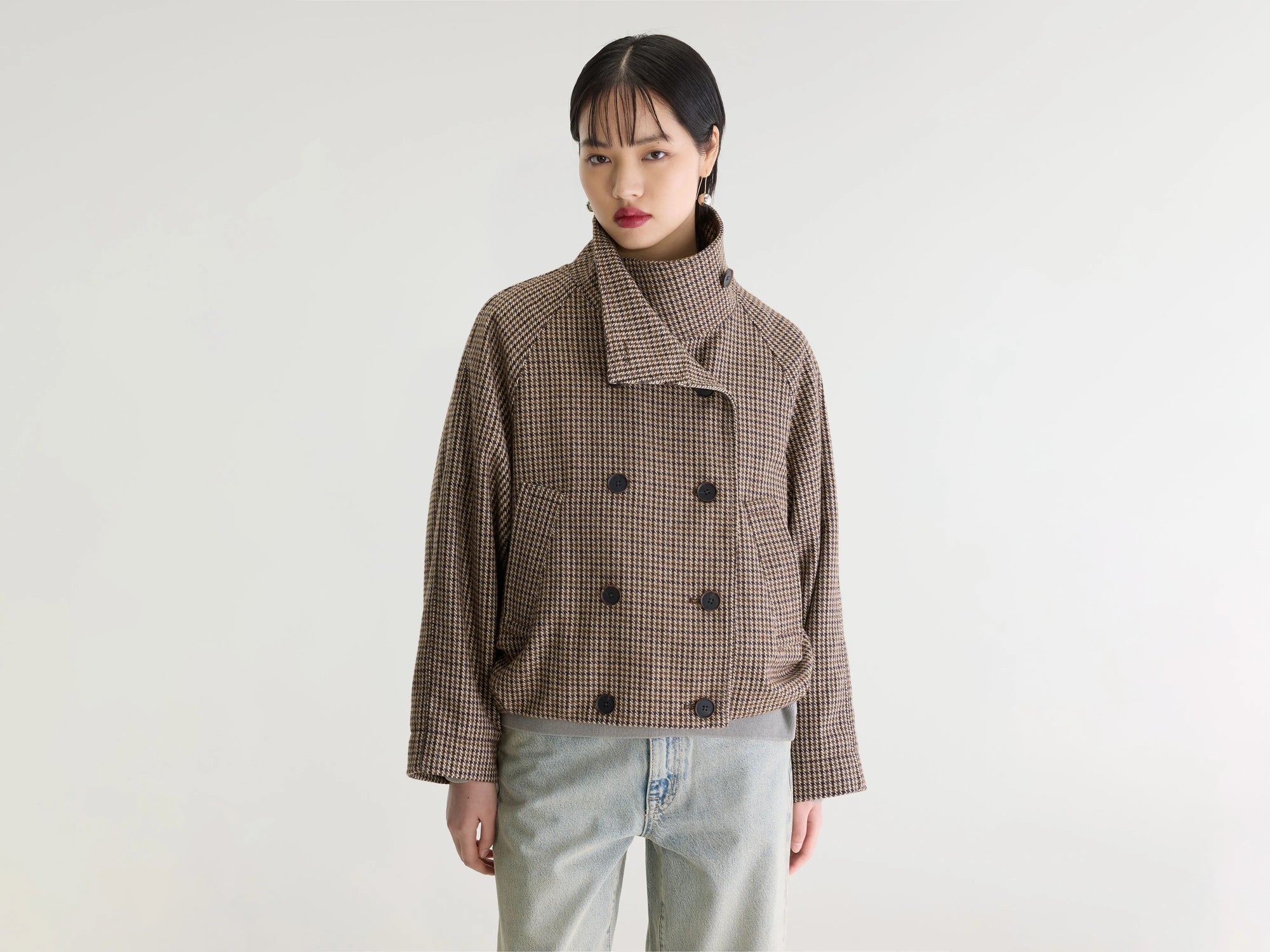 Frau Jackal Jacke Dark Roast/Fir/Natural