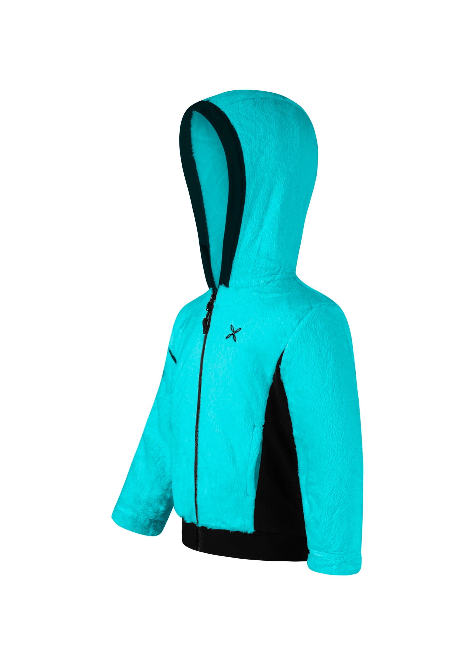 Maglia Polar Stretch Hoody Bambino Torquise