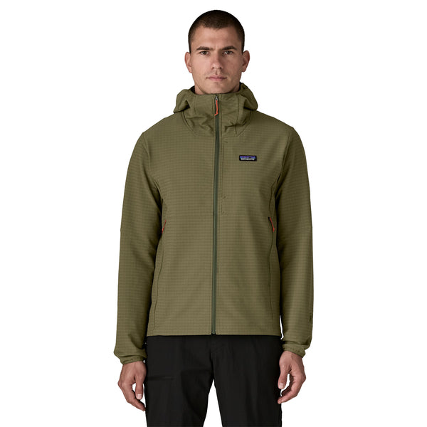 Giacca R1 TechFace Hoody Uomo Basin Green