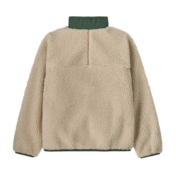 Giacca Retro-X Junior Dark Natural/Canopy Green