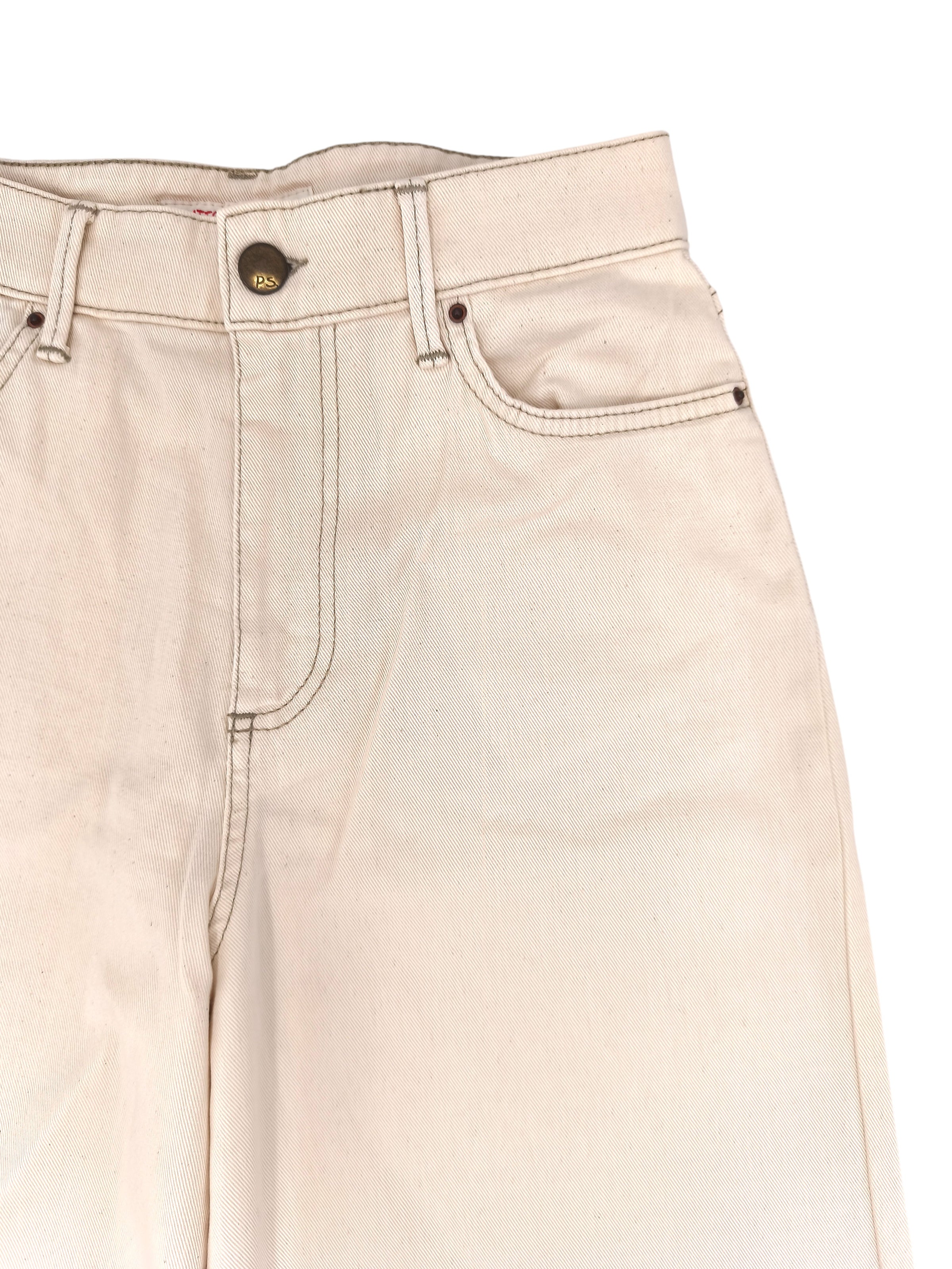 Pantaloni Ada Cropped Donna Beige