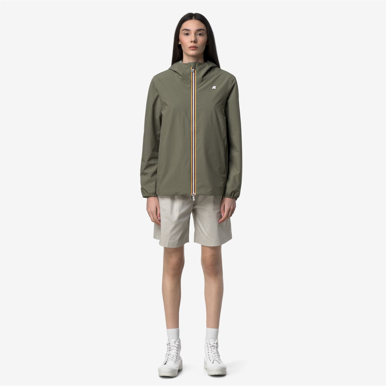 Giacca Marguerite Stretch Jersey Donna Green Lichen