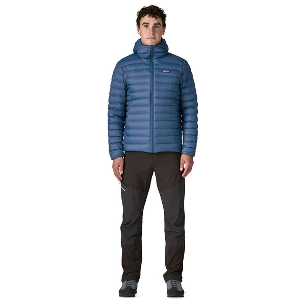 Giacca Down Sweater Hoody Uomo Clement Blue