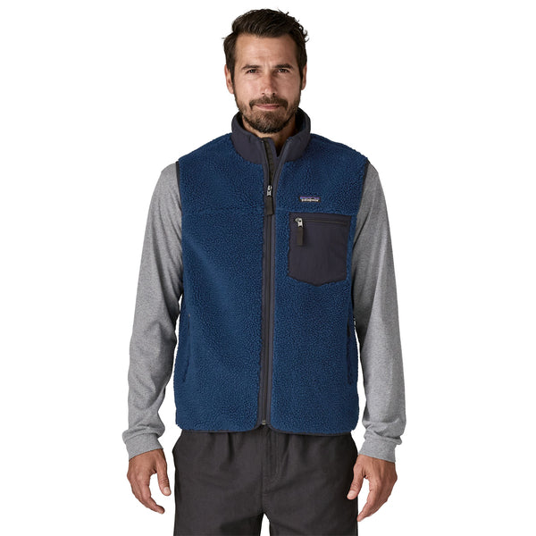 Gilet Classic Retro-X Fleece Uomo Clement Blue