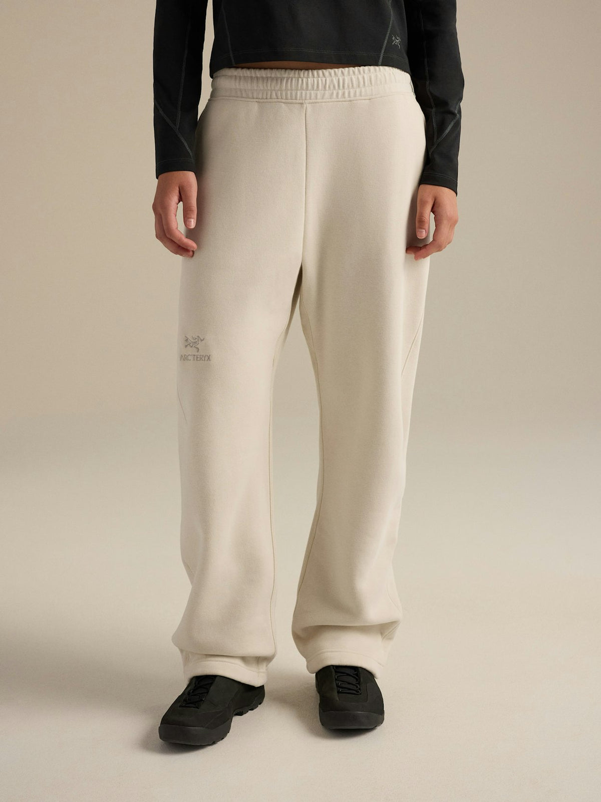 Pantaloni Emblem Fleece Jogger Donna Sea Salt