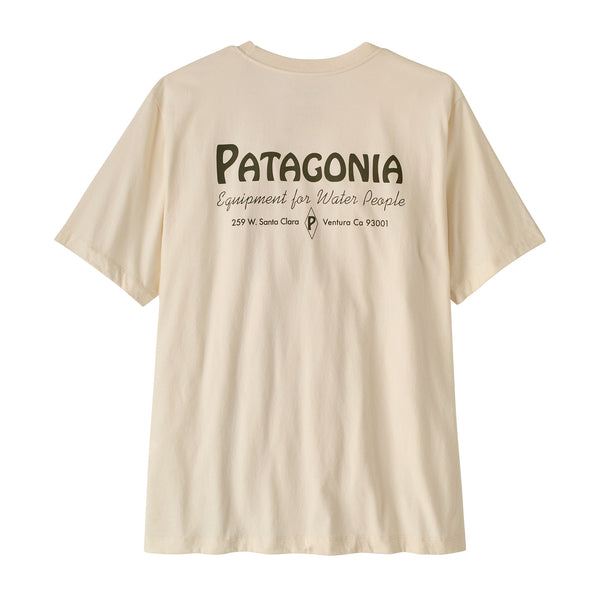 Mann Water People Banner T-shirt Undyed Natural