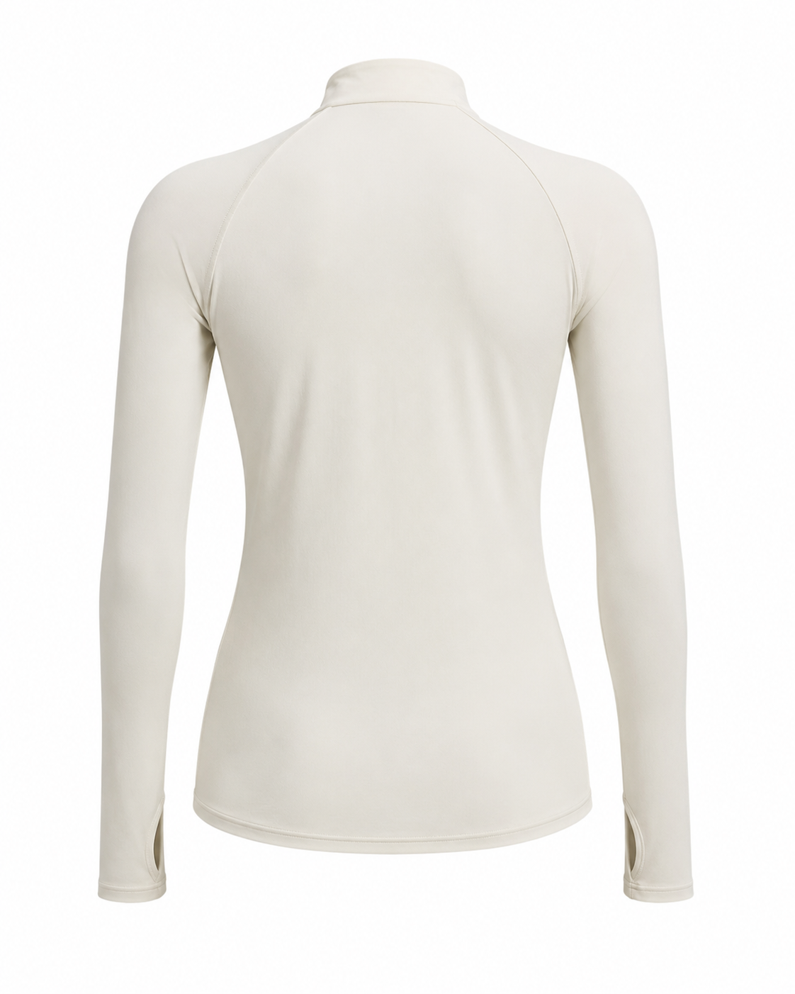 T-shirt Manches Longues Velociti Half Zip Femme Stone
